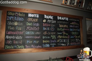 beer menu Hot's